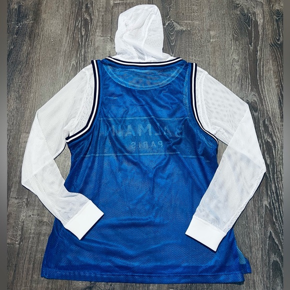 BALMAIN***Long Sleeve Hooded Jersey Men’s Shirt***Med. $789 - Picture 4 of 5